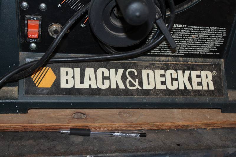 Black & Decker 10in. Table Saw, Garrison Barn Find Estate Sale