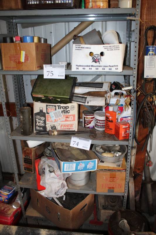 lot 74 image: Car Supplies, House Supplies, Lantern, And More