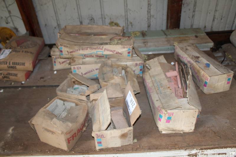 lot 218 image: Misc. Tiles
