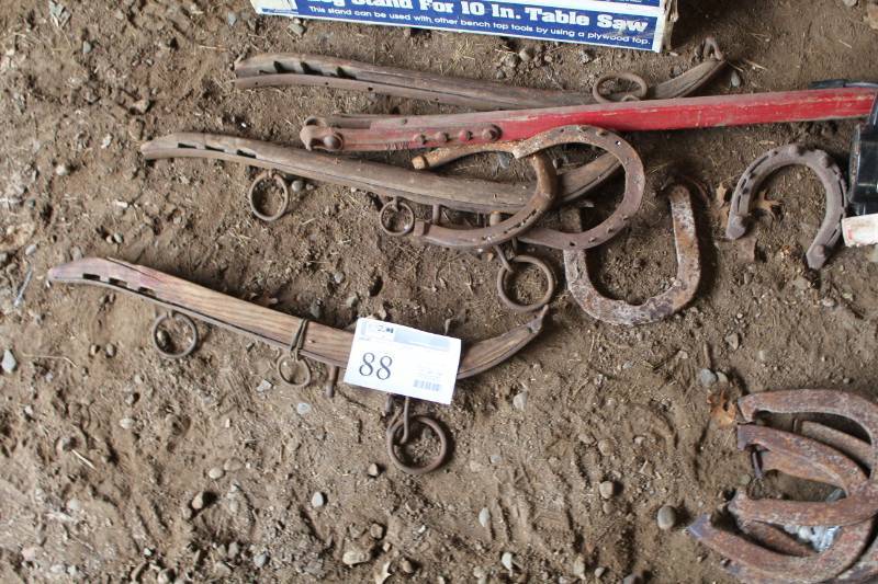 lot 88 image: Yokes, Horseshoes