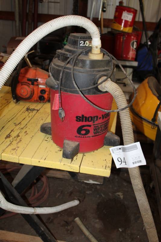 lot 94 image: Shop-Vac 6-Gallon WetDry Vacuum