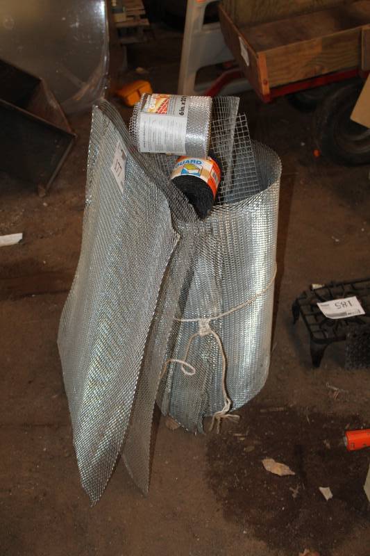 lot 177 image: Metal Grating, Gutter Guards