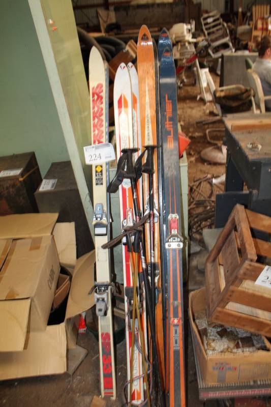 lot 224 image: Snow Skis, Poles