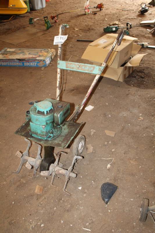 lot 234 image: Gas Powered Yard Tiller