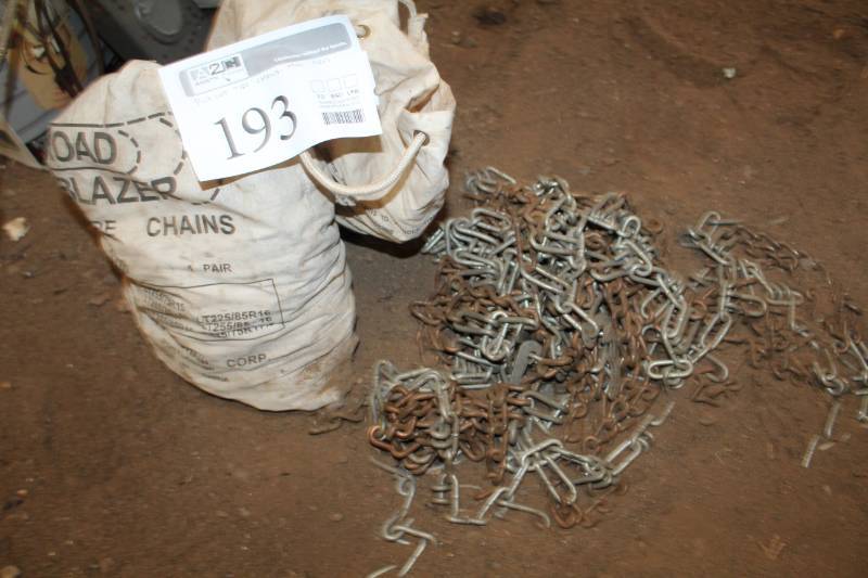 lot 193 image: Tire Chains