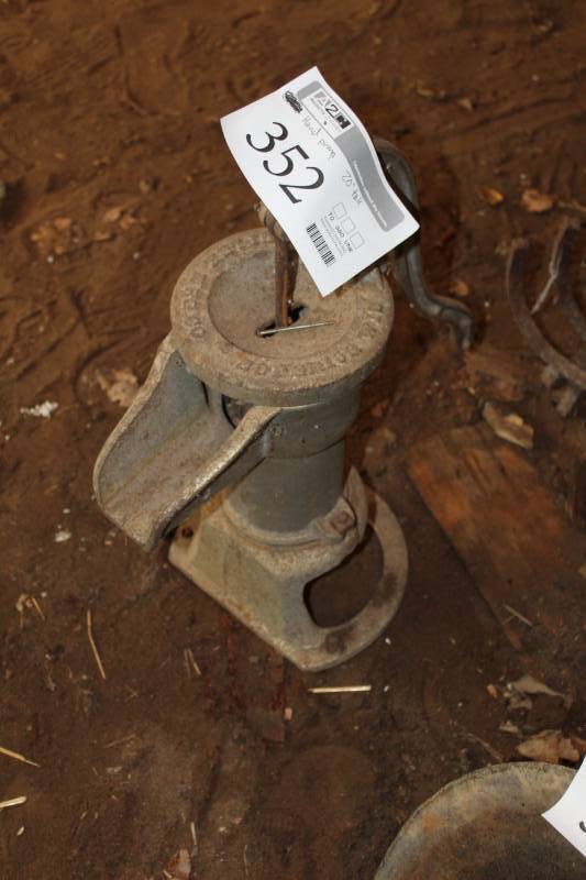 lot 352 image: Water Hand Pump