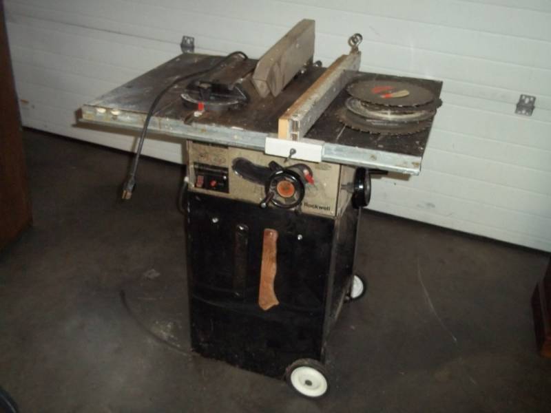 9 Rockwell table saw