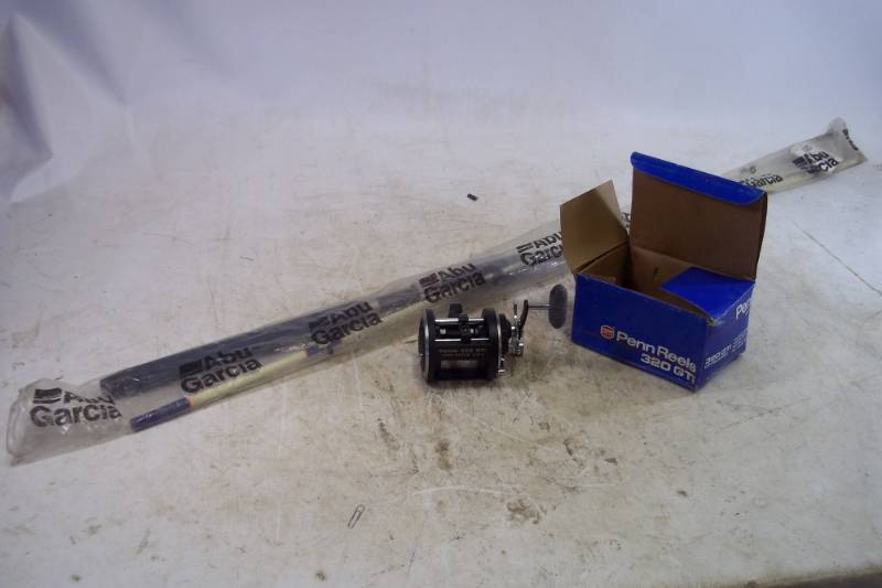 Penn Reel 320 Gti with Abu Garcia 86 Rod Unused