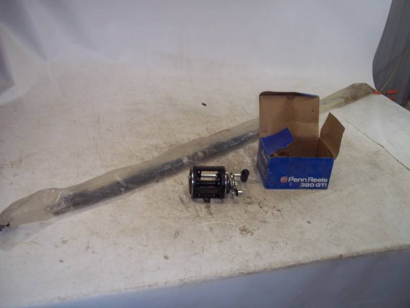 Penn Reel 320 Gti with Abu Garcia 86 Rod Unused