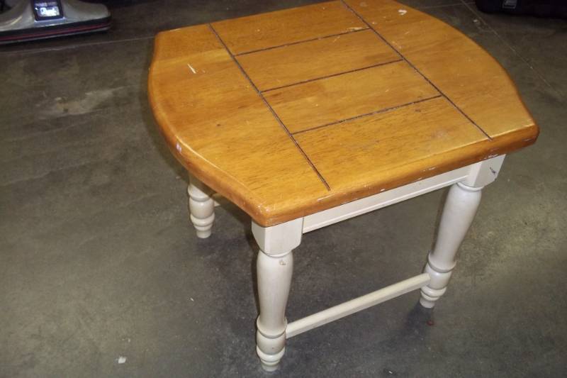 Small Table with solid oak top