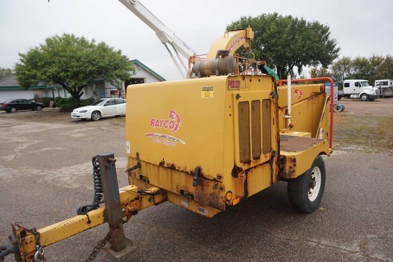 lot 1 image: 2008 Rayco RC 12 Pull Behind Diesel Wood Chipper