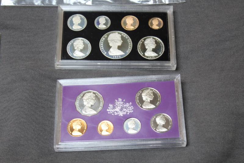 lot 27 image: Lot of (2) Proof Coin Sets from Down Under