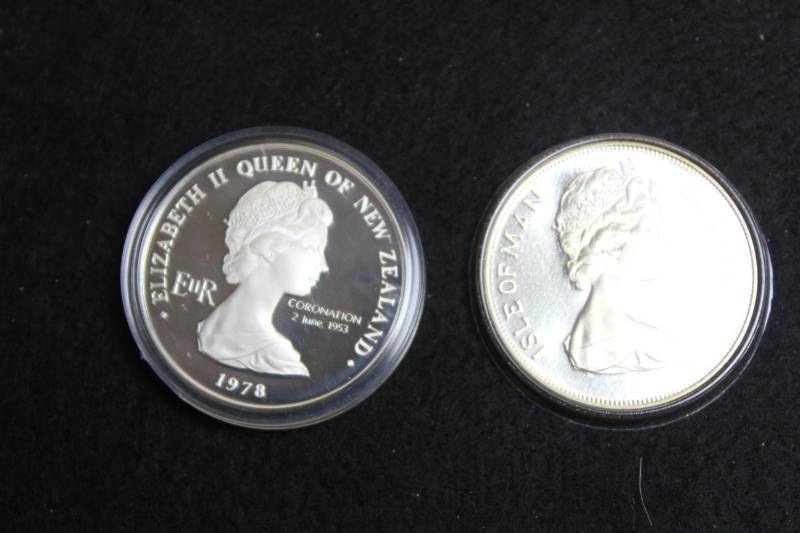lot 86 image: Lot of (2) Elizabeth Coins