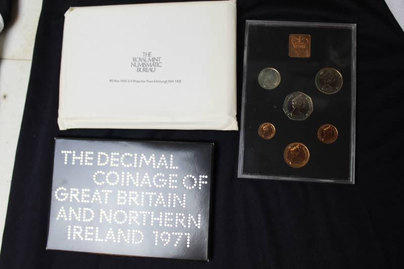lot 89 image: 1971 Royal Proof set