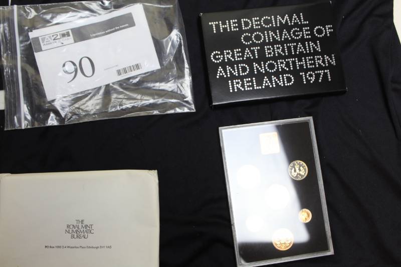 lot 90 image: 1971 Royal Proof set