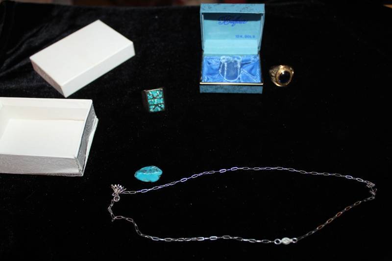 lot 176 image: Lot Of (3) Mens Jewelry Items