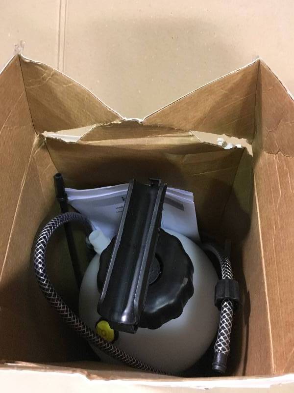 lot 33 image: HDX PUMP SPRAYER 1 Gallon Long Spray Nozzle Hose Poly Wand Lightweight Mister in good conditions