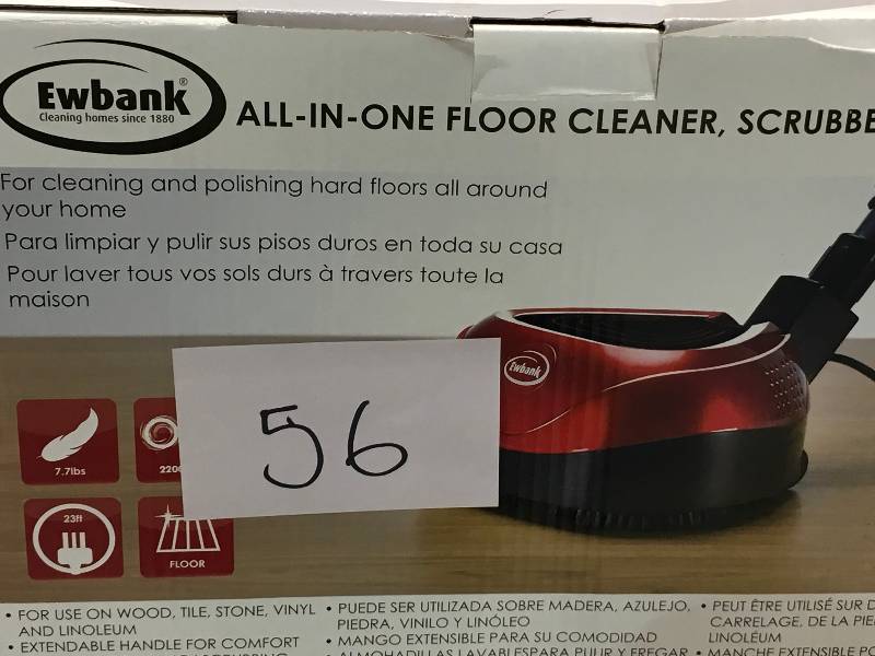 lot 56 image: Ewbank EP170 All-In-One Floor Cleaner Scrubber and Polisher in working conditions
