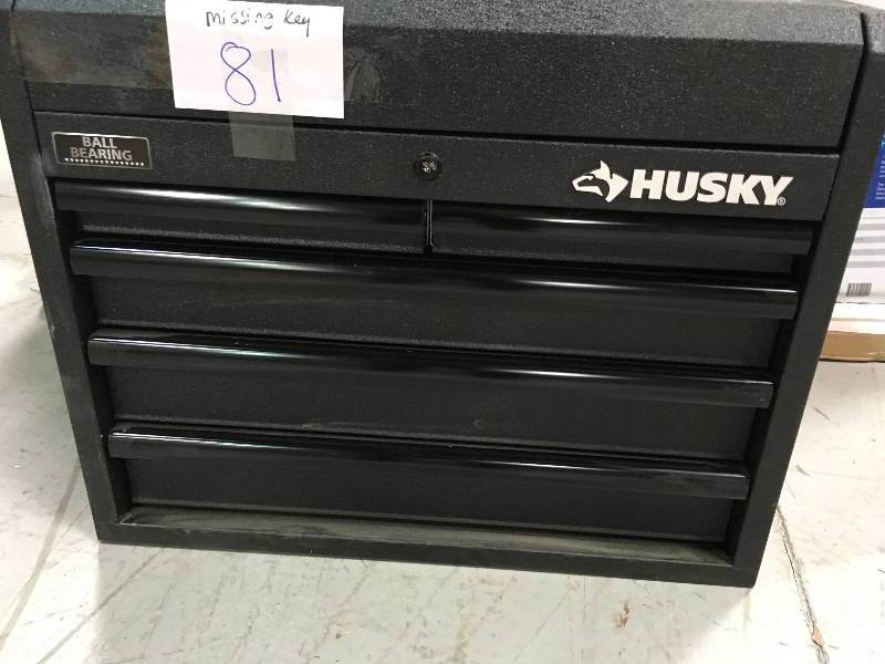 Storage Home Organization Husky 26 In 5 Drawer Top Chest In
