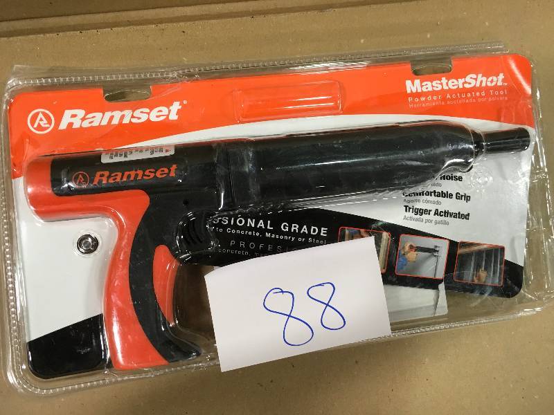 lot 88 image: Ramset 40088 .22 Cal Fastener Tool