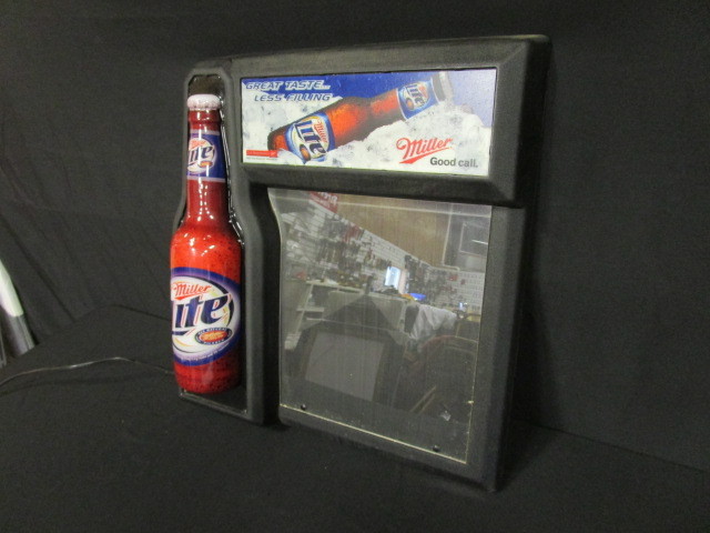 lot 18 image: Miller Lite Lighted Sign