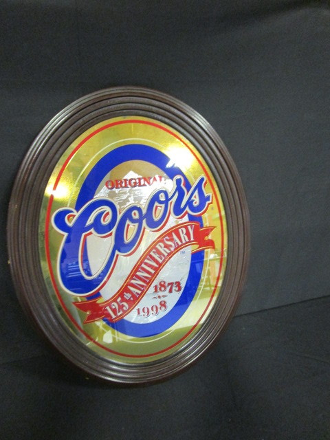 lot 25 image: Coors 125th Anniversary PictureMirror
