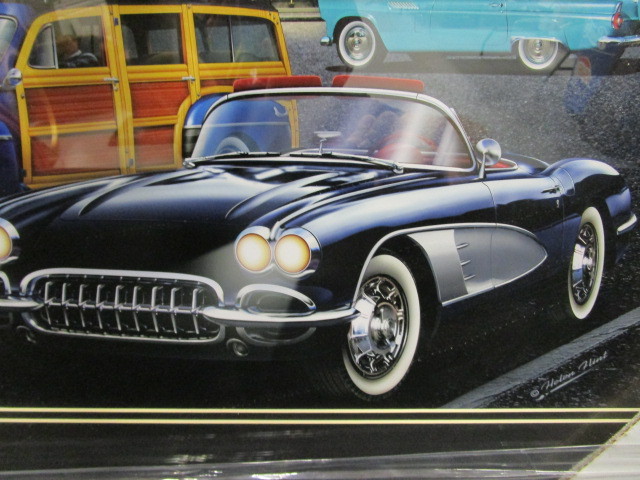 lot 48 image: Corvette & Panel Van Picture