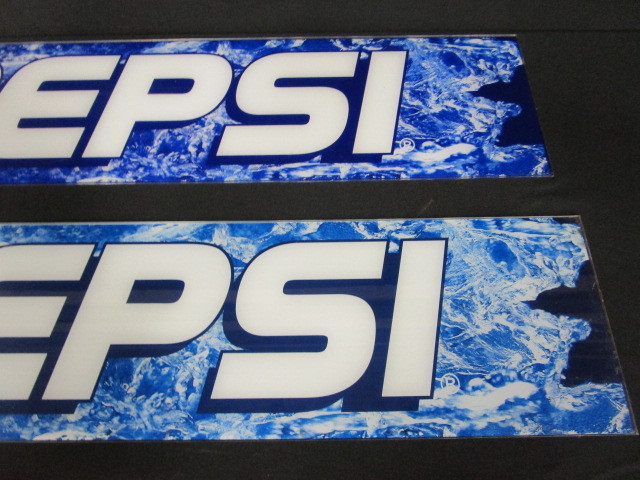 lot 107 image: (2) Pepsi Signs, Self Serve Sign
