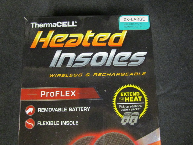 lot 112 image: (New) Heated Insoles & Extra Batteries