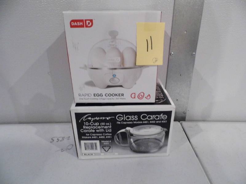 Dash Egg Cooker - Glass Carafe