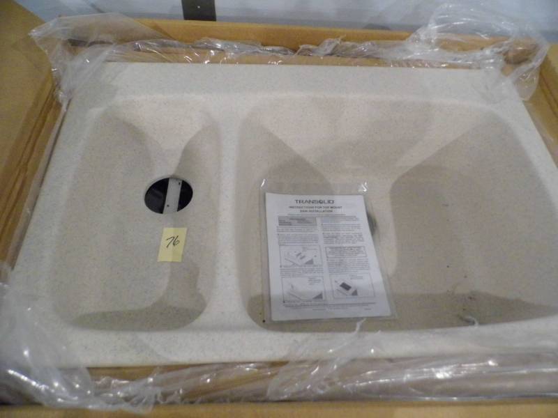 New Transolid Kitchen Sink - Matrix Kahki