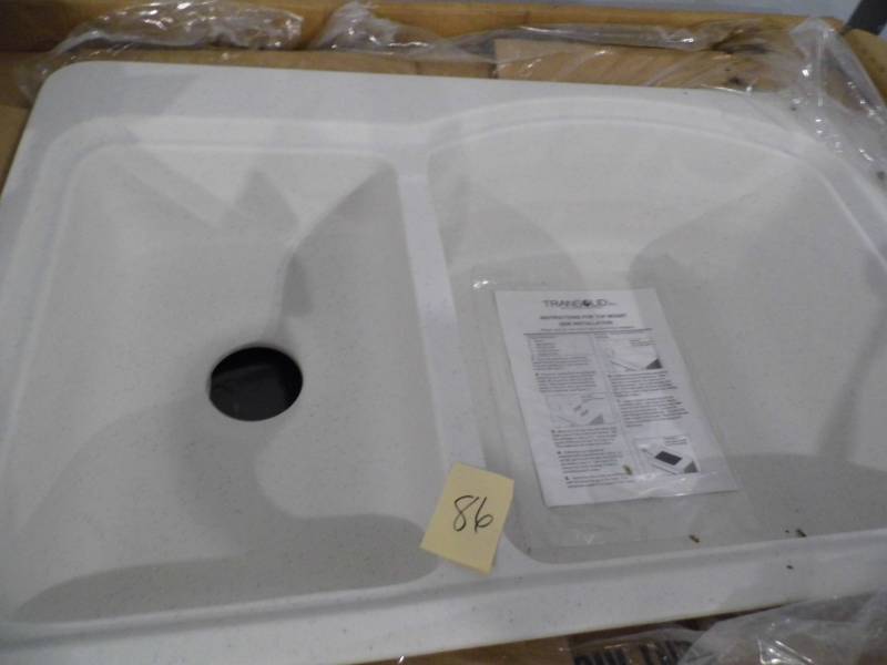 New Transolid Kitchen Sink -White
