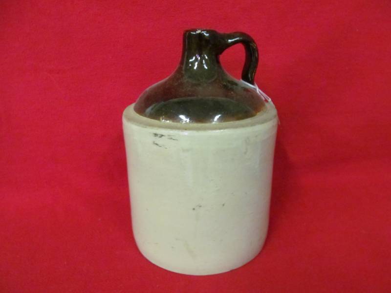 lot 3 image: stone ware jug