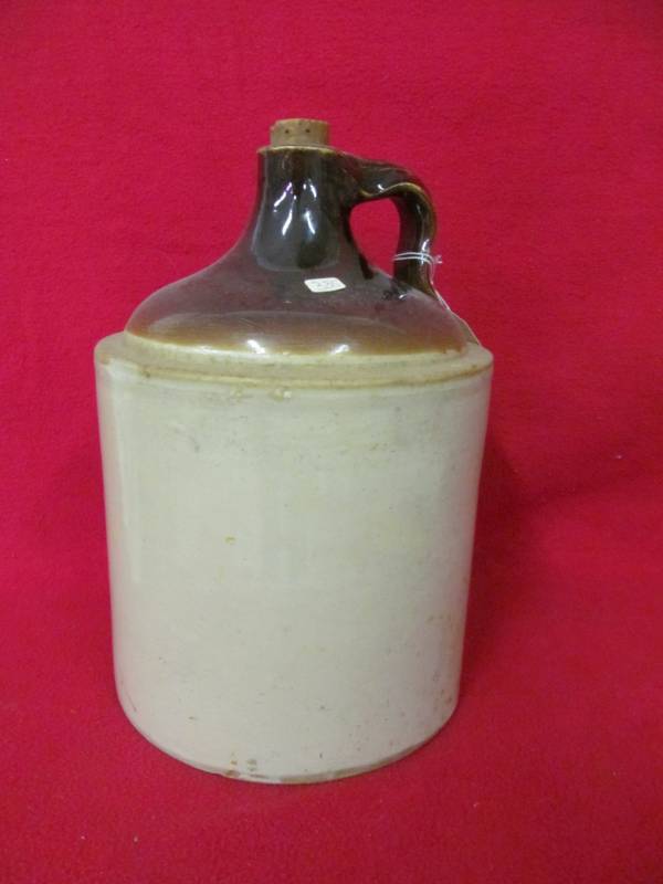 lot 12 image: salt glazed shoulder jug