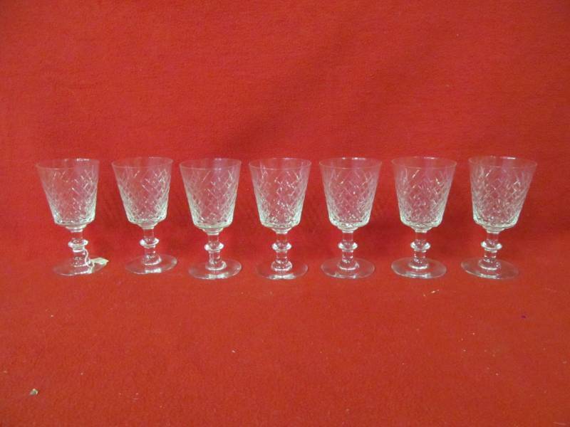lot 31 image: tiffin water goblets