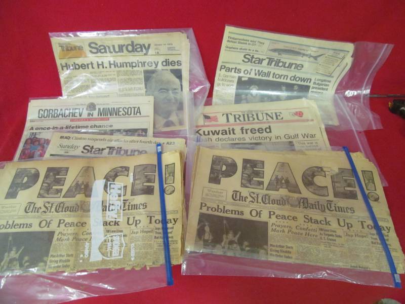 lot 33 image: vintage Historical papers