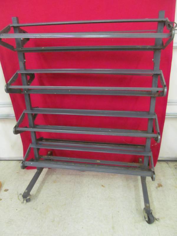 lot 51 image: paper roll cart