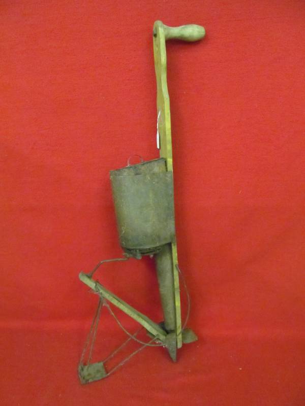 lot 85 image: Hand corn planter