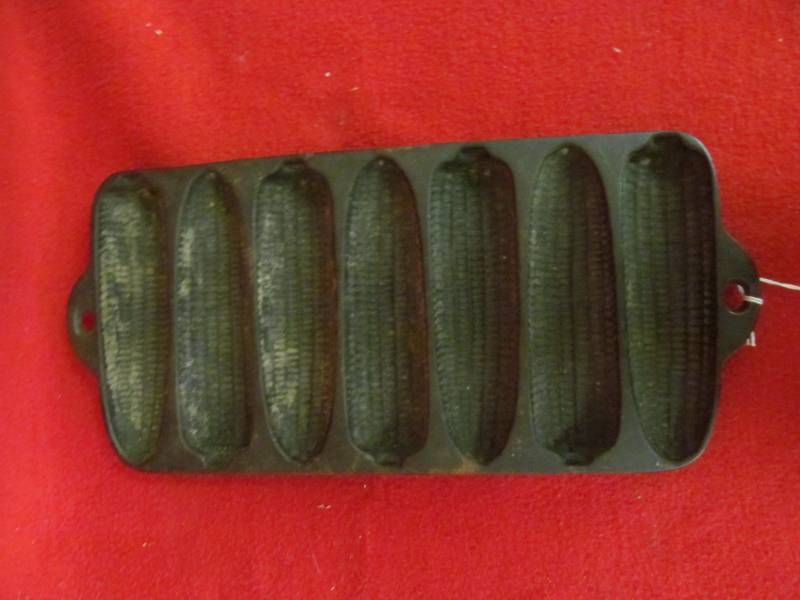 lot 112 image: cast-iron corn  stick mold