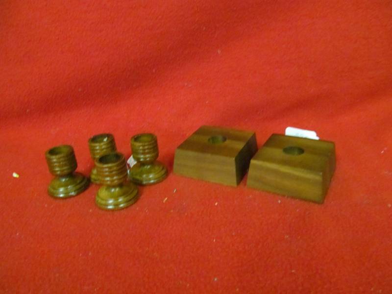 lot 129 image: Hallmark candleholders, Lebanon supply candle holders