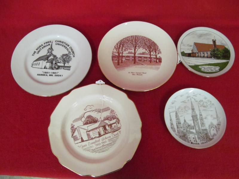 lot 146 image: Local  Minnesota Church plates