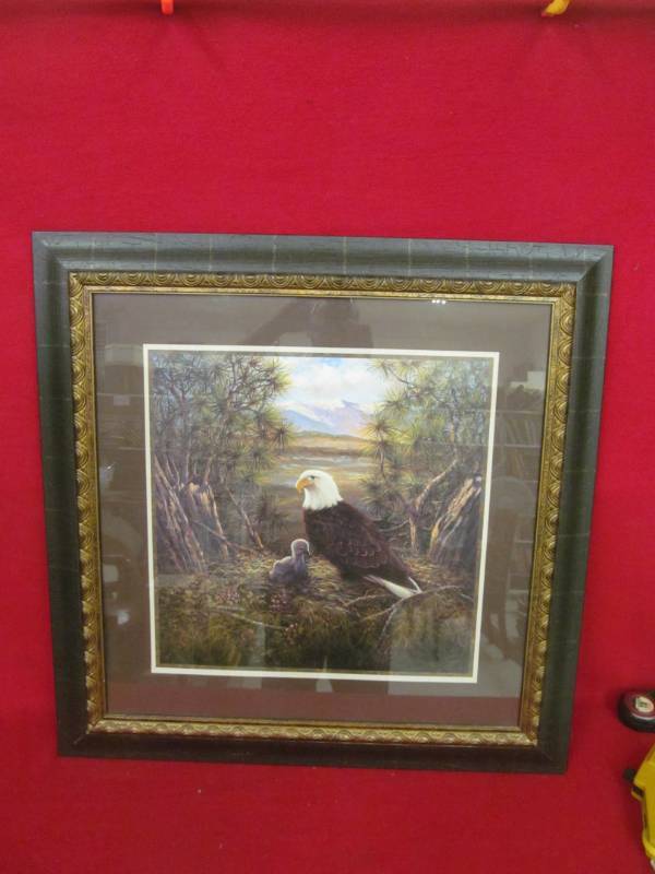 lot 154 image: print  Eagle nest