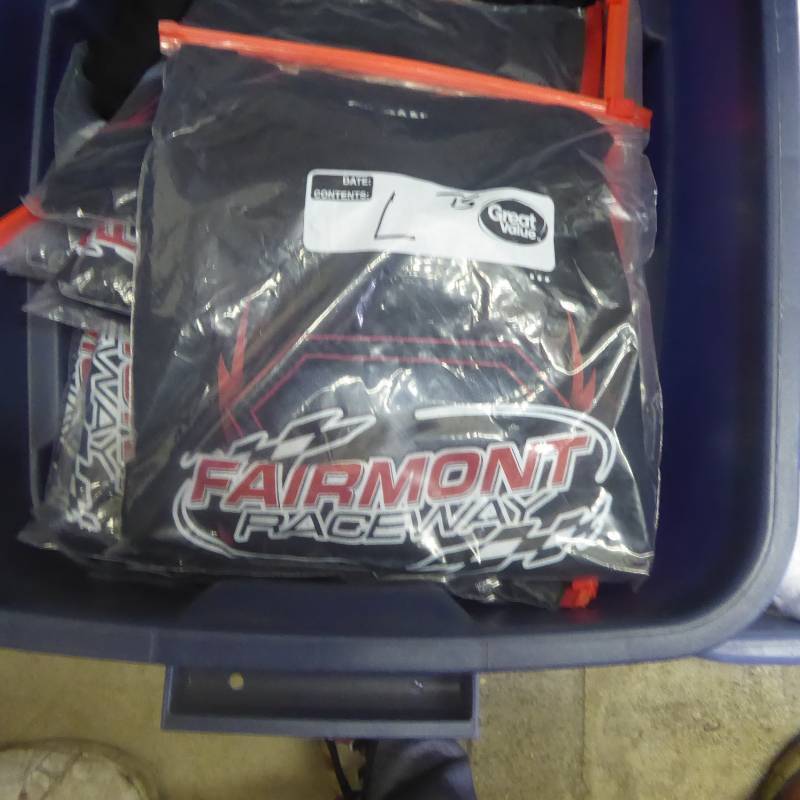 lot 200 image: Large Lot Variety Sizes Fairmont Raceway & Pepsi T-Shirts New Never Worn