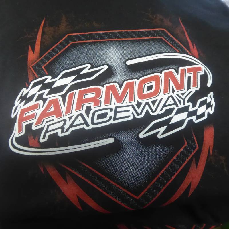 lot 201 image: Lot of Various Size Fairmont Raceway T-Shirts and Speedway Collar Shirts