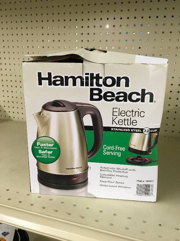 Hamilton Beach Kettle, Retail $19.99