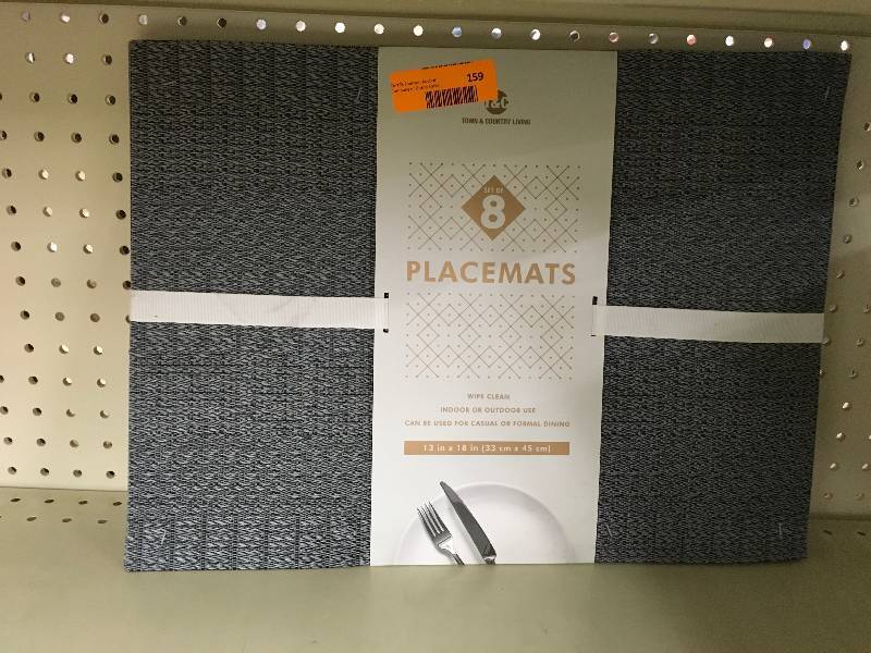 Town & Country Placemats, Retail $9.99