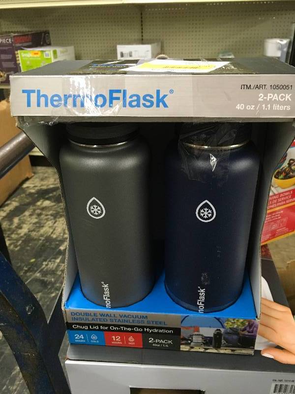 ThermoFlask 40Oz. Bottles, Retail $24.99