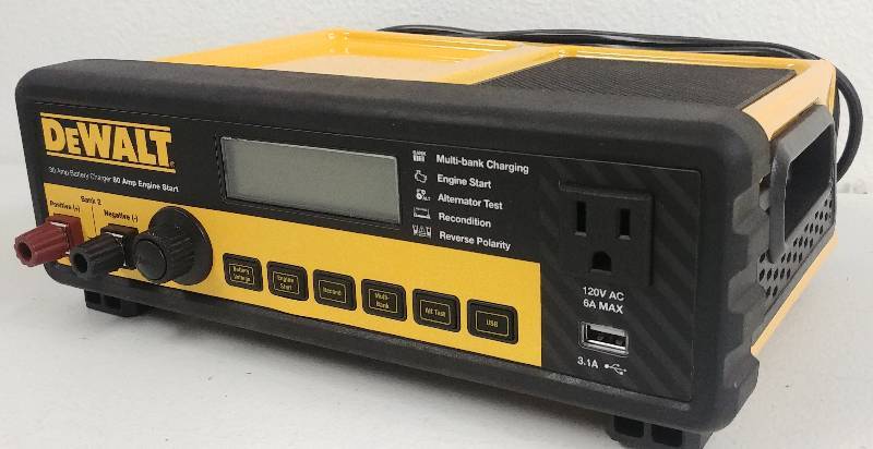 lot 35 image: DeWalt MultiBank Battery Charger & Maintainer