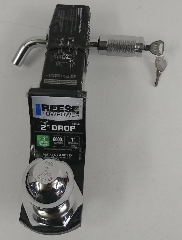 lot 48 image: Reese 2Drop Hitch with lock