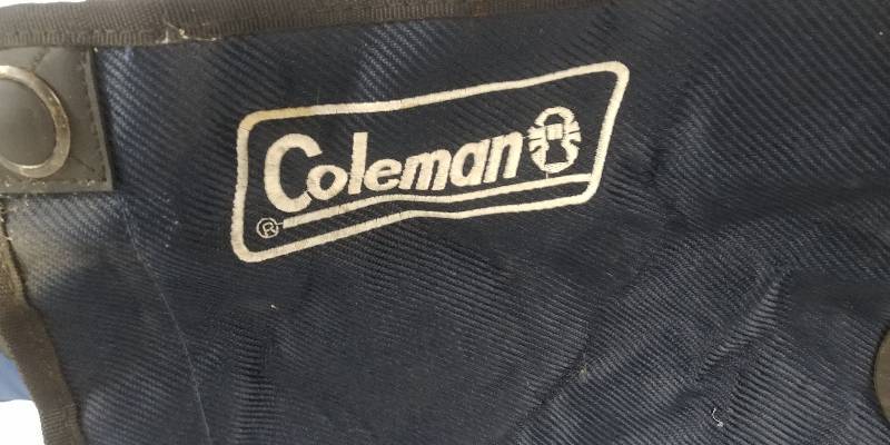 lot 58 image: Coleman Pop-Up Stool  Meir Cooler Bag